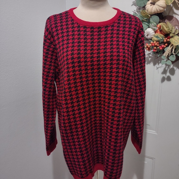 Westbound Black and Red Buffalo/Houndstooth XL - Picture 1 of 7